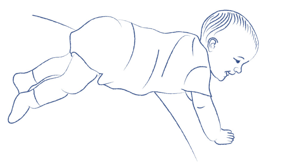 Details 146+ baby crawling drawing - vietkidsiq.edu.vn